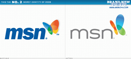 2009�������ҵLogo��΢��Bing��MSN��ǰ��λ