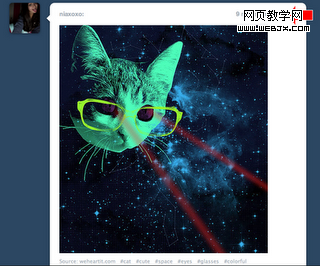 Twitter ��Tumblr ʹת�����˵����ݱ�ø���(ͼ�Ϻ�ɫ��ͷ��Tumblrת����ť)