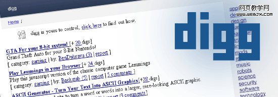 ���ý���Digg