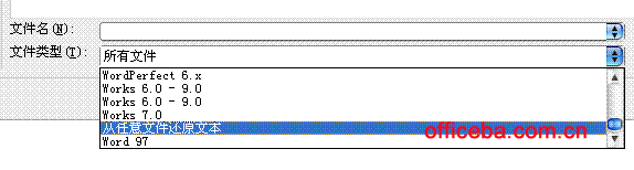 �ָ�����Word2007�ĵ��е�����