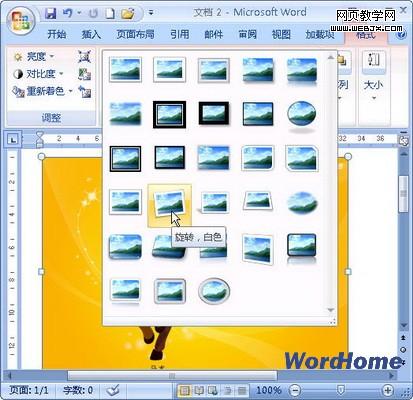 Word 2007���ɣ�Ӧ��ͼƬ��ʽ