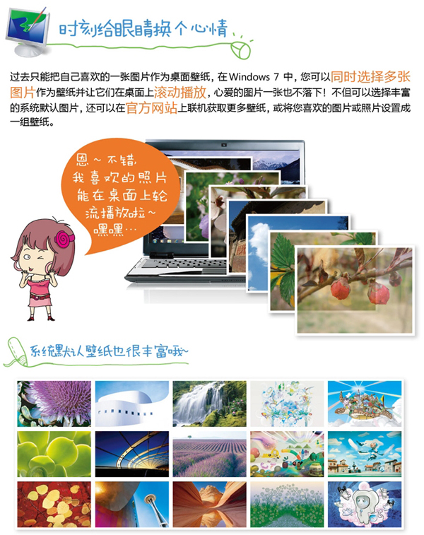 Windows 7����ר������õı�ֽ 