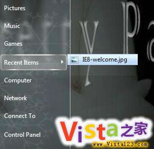 �޸�Vista����򿪵���ĿΪ����ֵ