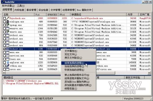 Wsyscheck���̹������IE��ȡ������