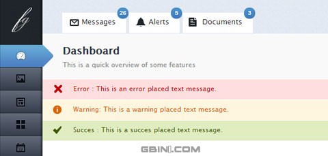 Admin Panel Template