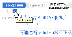 Delicious��Ŀѡ��titleͼʾ