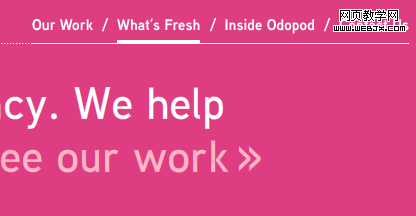 20 Beautiful Horizontal Menu Designs