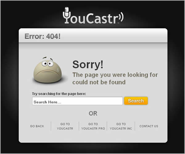 Cool Examples of Custom Error 404 Pages