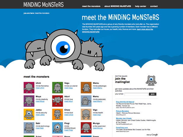 IT��ѧ��-�廭��վ���-MiNDiNG MoNSTeRS