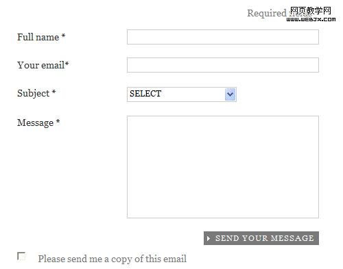 Two-col in Tips for Coding and Designing Usable Web Forms