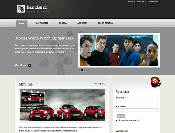 antsin-blogbuzz-drupal-6-theme-web-design