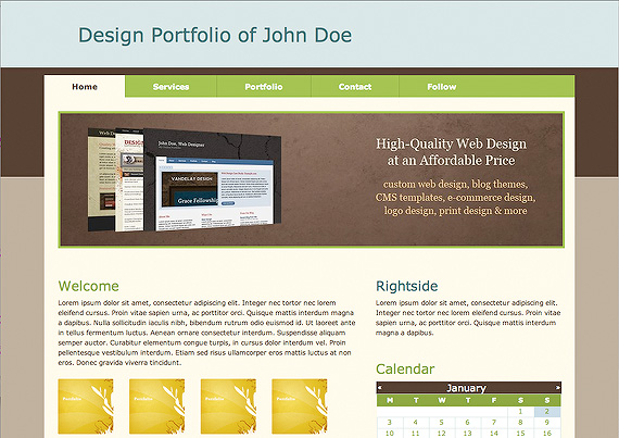 webpp-office-on-the-cleanfolio-drupal-6-theme-web-design