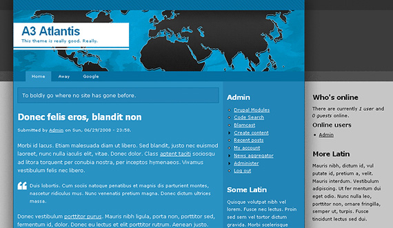 drupal-a3-atlantis-drupal-6-theme-web-design