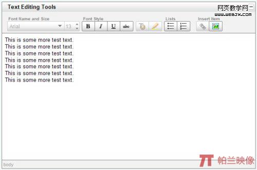 Yahoo! UI Library: Rich Text Editor