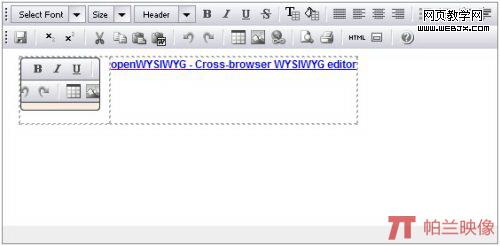 openwysiwyg: Free cross browser wysiwyg editor