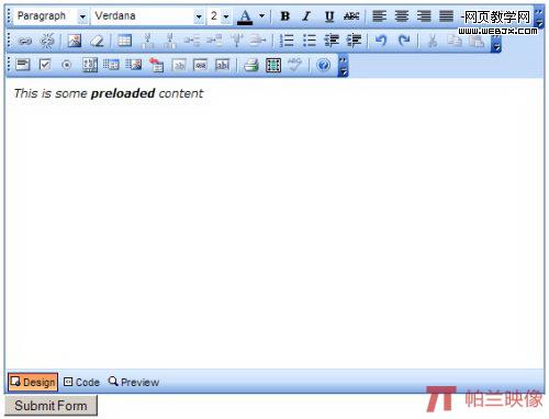 Free Rich Text Editor
