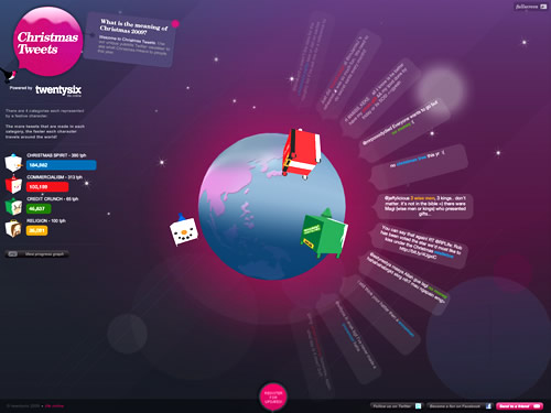 UCD����-flash��վ���-Christmas Tweets