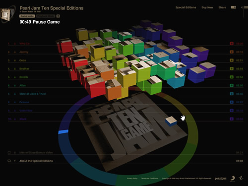 UCD����-flash��վ���-Pearl Jam Ten Game