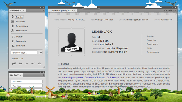 Leonid Jack Portfolio  Design