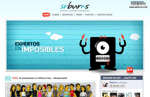 blu15 20 Fresh and New Blue Web Designs