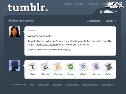 ��Tumblr.com�ϵ����û���ӭ��Ϊ����