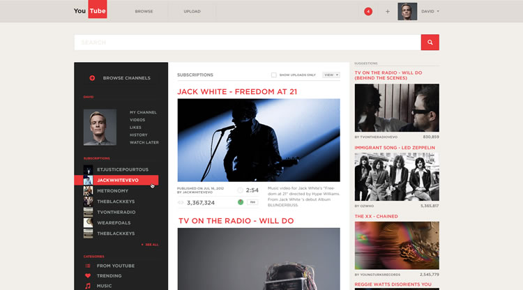  - Web Redesign Concept