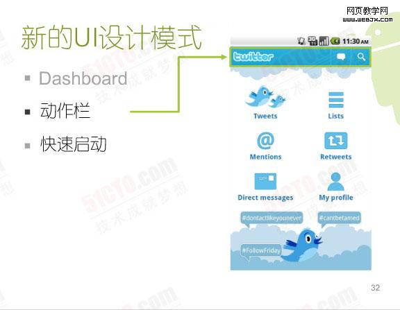 �µ�Android UI���ģʽ