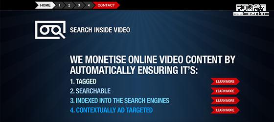 instantShift - Inspirational Single Page Website Designs