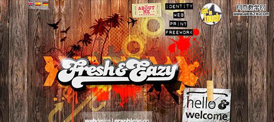 instantShift - Inspirational Single Page Website Designs