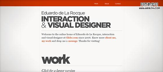 instantShift - Inspirational Single Page Website Designs