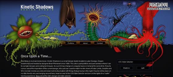 instantShift - Inspirational Single Page Website Designs