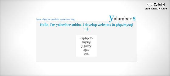 instantShift - Inspirational Single Page Website Designs