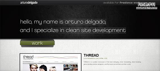 instantShift - Inspirational Single Page Website Designs