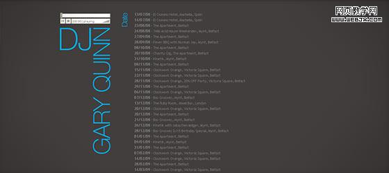 instantShift - Inspirational Single Page Website Designs