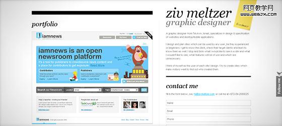 instantShift - Inspirational Single Page Website Designs