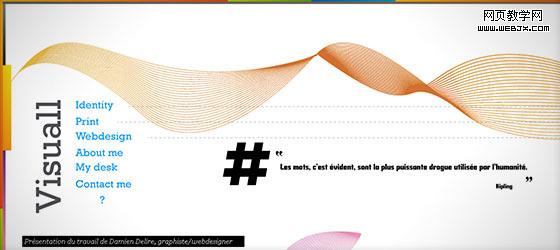 instantShift - Inspirational Single Page Website Designs