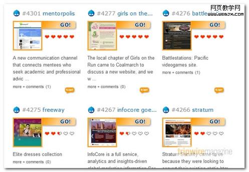 Inspiration for Web Designers