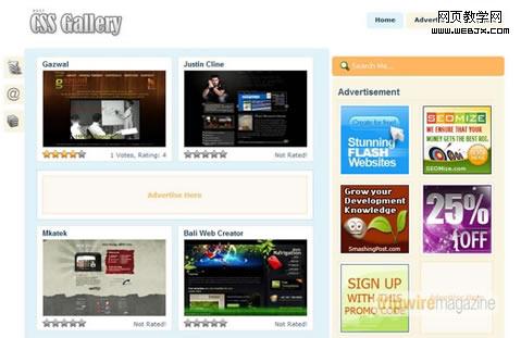 Inspiration for Web Designers