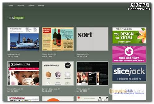 Inspiration for Web Designers