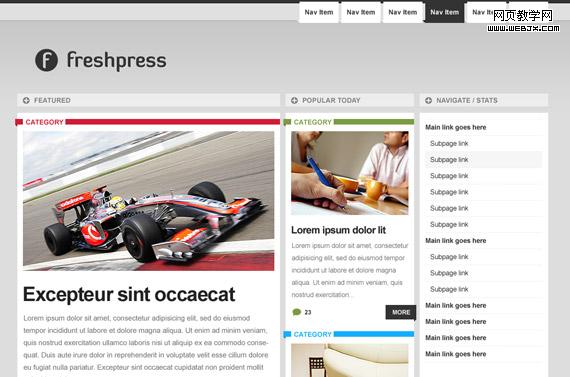 fresh-press-deviantart-inspirational-creative-web-design