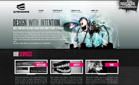 ectomachine-web-design-inspiration
