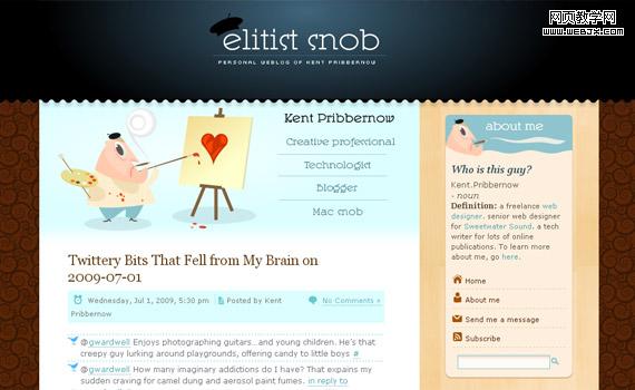 elitist-snob-web-design-inspiration