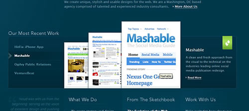 ��վ�еĻõ�չʾЧ��