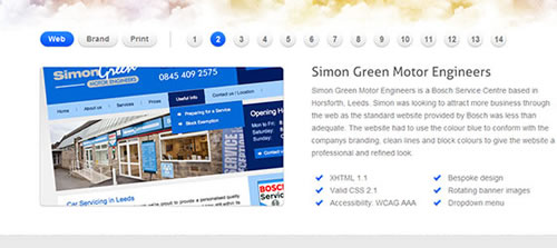 ��վ�еĻõ�չʾЧ��