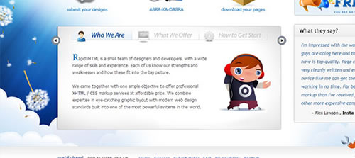 ��վ�еĻõ�չʾЧ��