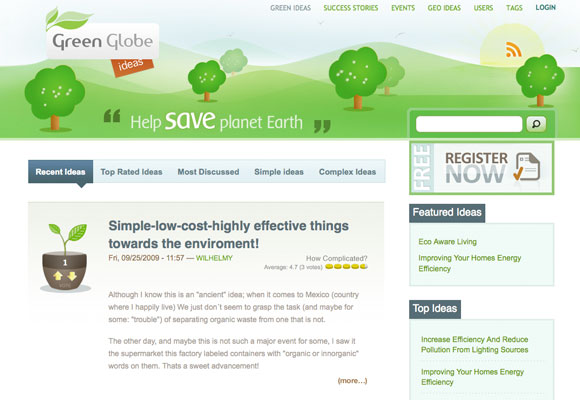 Green Globe Ideas