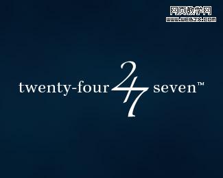 twenty-four-seven-typographic-logo-inspiration