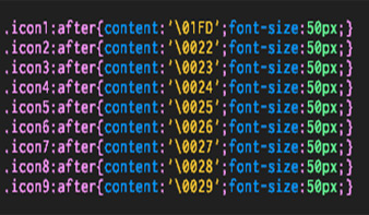 ������������Icon Font