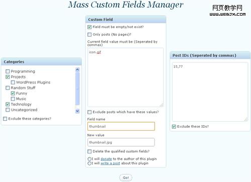 custom field manager