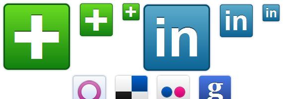 Social Media Pure CSS icons